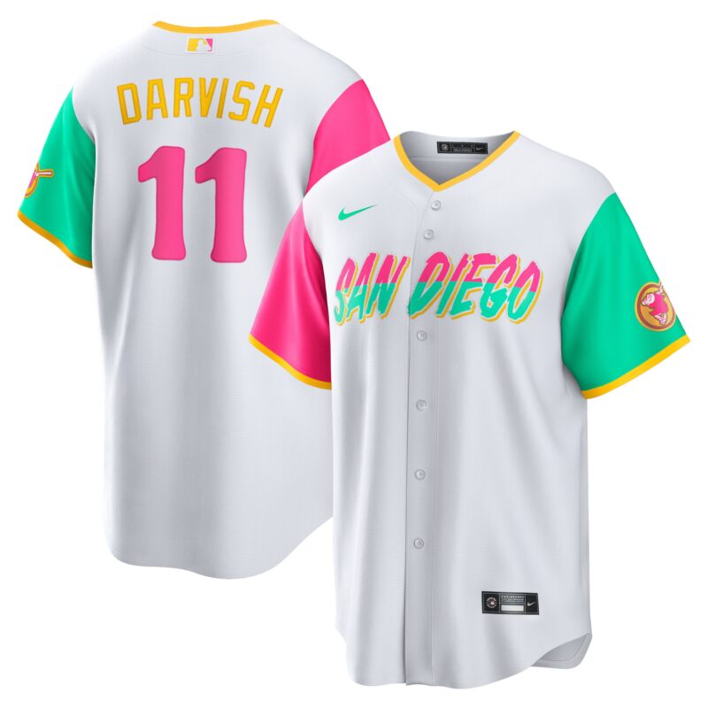Yu Darvish San Diego Padres Nike City Connect Replica Player Jersey - White