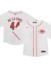 Elly De La Cruz Cincinnati Reds Nike Toddler Game Jersey - White