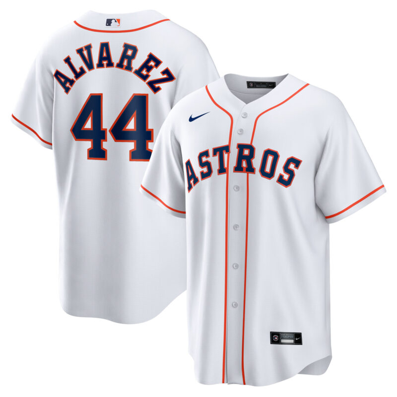Yordan ?lvarez Houston Astros Nike Home Replica Player Jersey - White