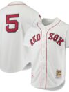 Nomar Garciaparra Boston Red Sox Mitchell & Ness 1997 Cooperstown Collection Authentic Jersey - White