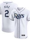 Yandy Diaz Tampa Bay Rays Nike Home Elite Player Jersey - White