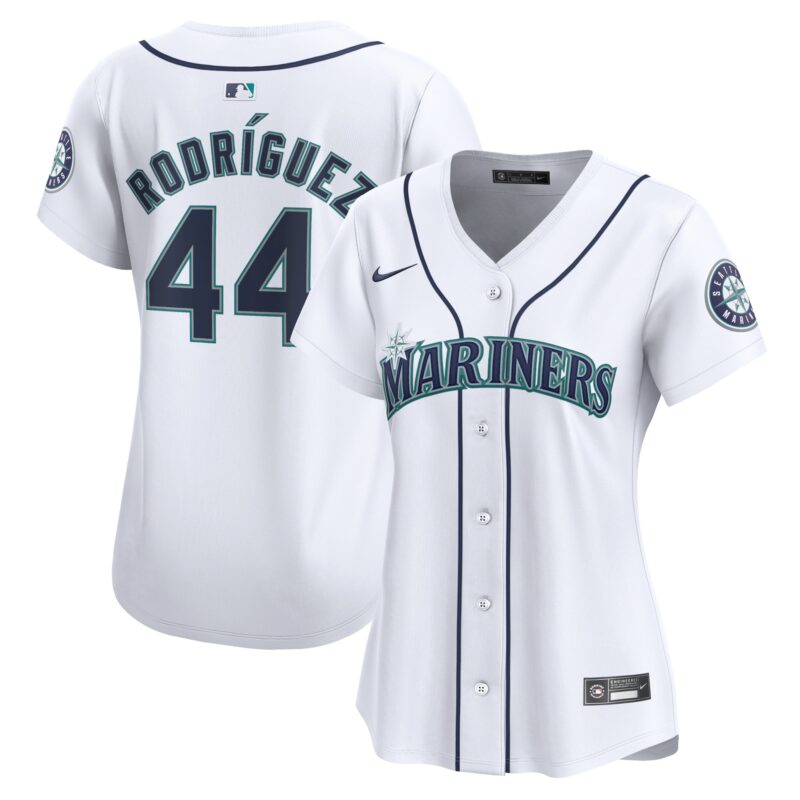 Julio Rodr?guez Seattle Mariners Nike Women's Home Limited Player Jersey - White