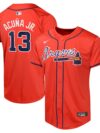 Ronald Acu?a Jr. Atlanta Braves Nike Youth Alternate Limited Player Jersey - Red