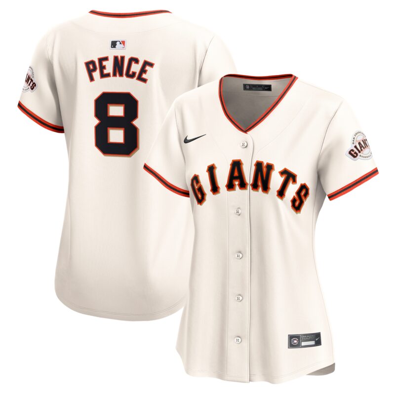 Hunter Pence San Francisco Giants Nike Women's Home Limited Player Jersey - Cream