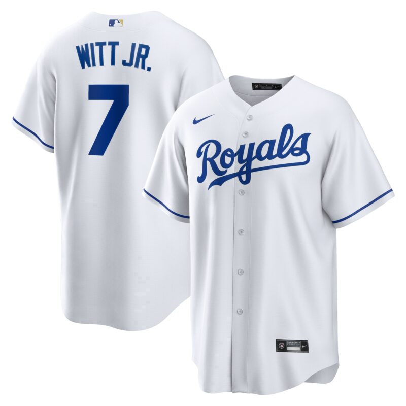 Bobby Witt Jr. Kansas City Royals Nike Home Replica Player Jersey - White