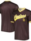 San Diego Padres Stitches Cooperstown Collection Team Jersey - Brown