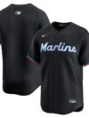 Miami Marlins Nike Alternate Limited Jersey?? Black