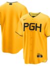 Pittsburgh Pirates Nike City Connect Replica Jersey - Gold