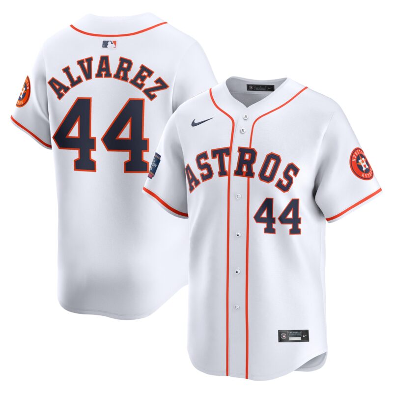 Yordan Alvarez Houston Astros Nike 2024 MLB World Tour Mexico City Series Home Limited Player Jersey - White