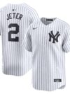 Derek Jeter New York Yankees Nike Home Limited Player Jersey - White