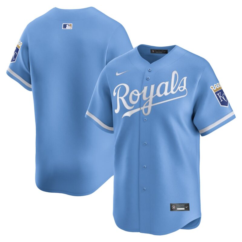 Kansas City Royals Nike Alternate Limited Jersey?? Light Blue