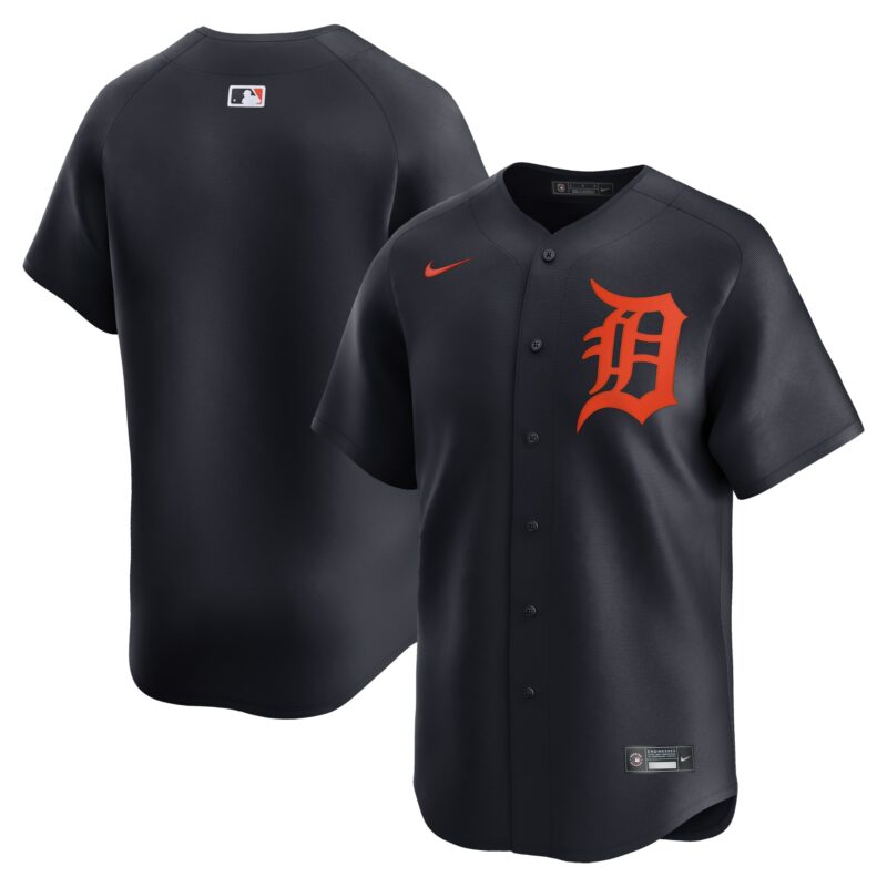 Detroit Tigers Nike Alternate Limited Jersey?? Navy