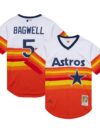 Jeff Bagwell Houston Astros Mitchell & Ness 2004 Cooperstown Collection Authentic Throwback Jersey - White