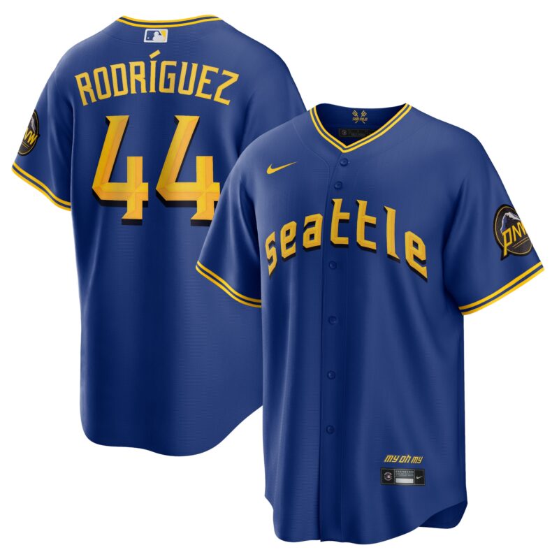 Julio Rodr?guez Seattle Mariners Nike City Connect Replica Player Jersey - Royal