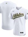 Oakland Athletics Nike Home Elite Jersey - White