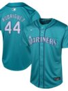 Julio Rodr?guez Seattle Mariners Nike Youth Alternate Limited Player Jersey - Aqua