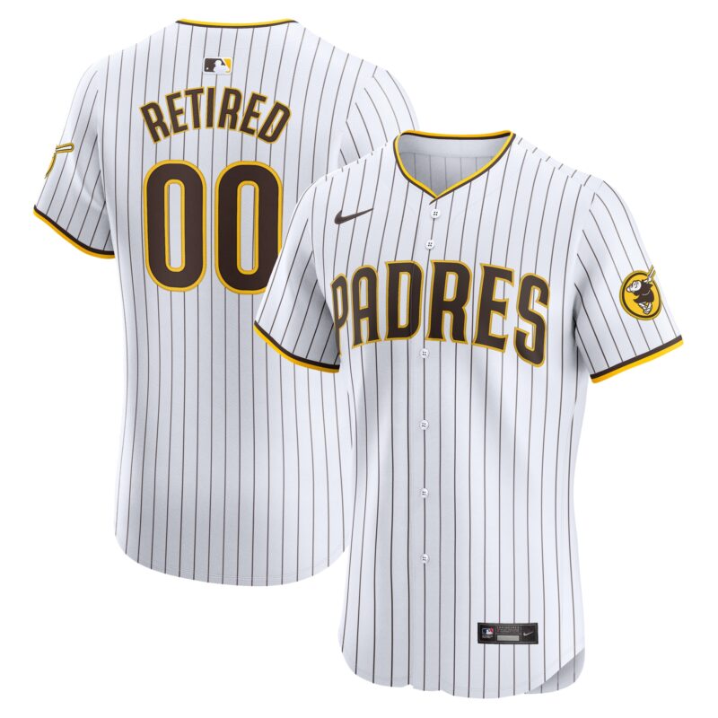 San Diego Padres Nike Home Elite Pick-A-Player Retired Roster Jersey - White