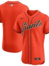 San Francisco Giants Nike Alternate Vapor Premier Elite Patch Jersey - Orange