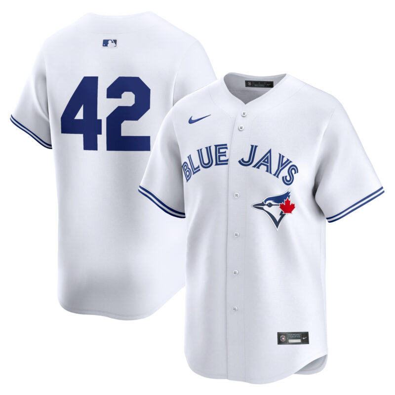 Toronto Blue Jays Nike 2024 Jackie Robinson Day Home Limited Jersey?? White