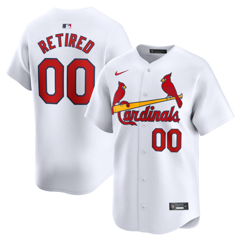 St. Louis Cardinals Nike Home Limited Pick-A-Player Retired Roster Jersey - White