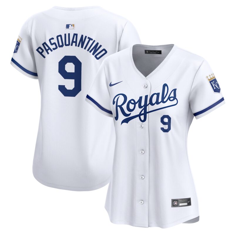 Vinnie Pasquantino Kansas City Royals Nike Women's Home Limited Player Jersey - White