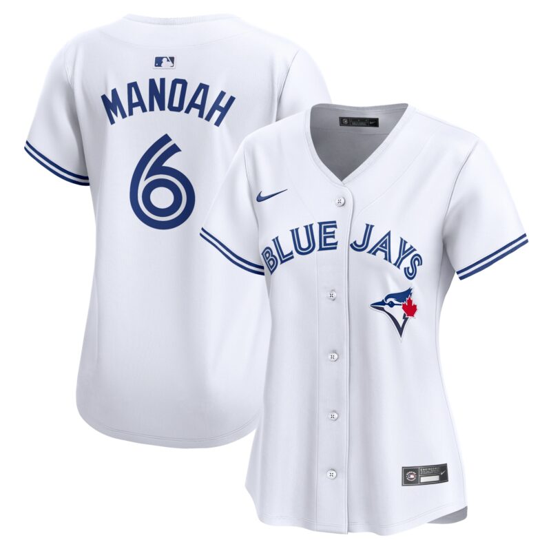 Alek Manoah Toronto Blue Jays Nike Women's Home Limited Player Jersey - White
