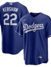 Clayton Kershaw Los Angeles Dodgers Nike Big & Tall Alternate Replica Player Jersey - Royal