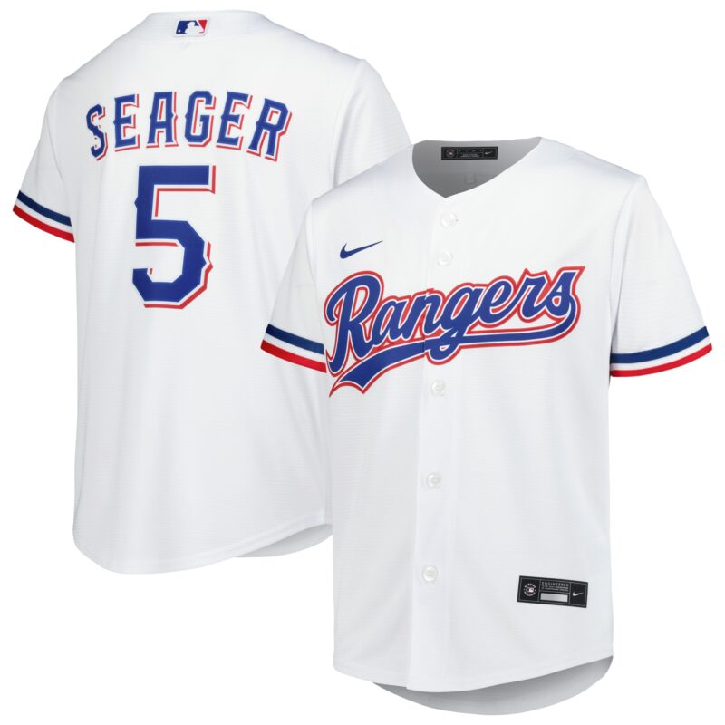 Corey Seager Texas Rangers Nike Youth Home Replica Player Jersey - White