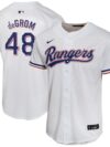 Jacob deGrom Texas Rangers Nike Youth Home Game Player Jersey - White