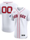 Boston Red Sox Nike Home Elite Pick-A-Player Retired Roster Patch Jersey - White