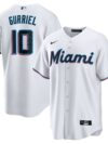 Yuli Gurriel Miami Marlins Nike Replica Player Jersey - White