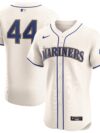 Julio Rodr?guez Seattle Mariners Nike Alternate Elite Player Jersey - Cream