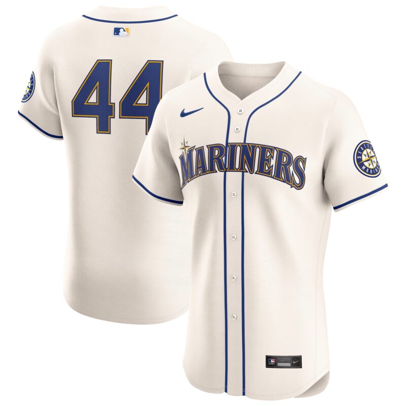 Julio Rodr?guez Seattle Mariners Nike Alternate Elite Player Jersey - Cream