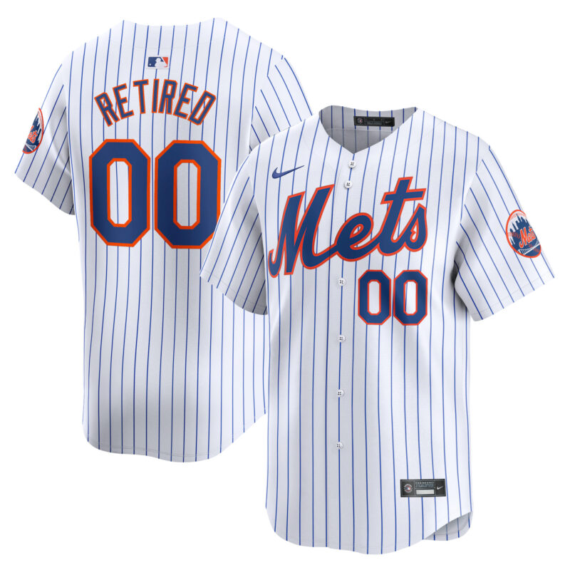 New York Mets Nike Home Limited Pick-A-Player Retired Roster Jersey - White