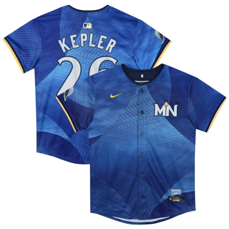 Max Kepler Minnesota Twins Nike Preschool 2024 City Connect Limited Jersey - Royal