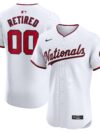 Washington Nationals Nike Home Elite Pick-A-Player Retired Roster Jersey - White
