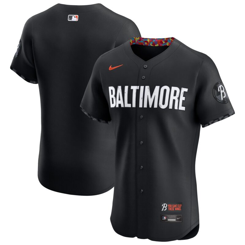 Baltimore Orioles Nike City Connect Elite Jersey - Black