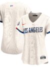 Los Angeles Dodgers Nike Women's 2024 City Connect Limited Jersey - Cream