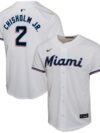 Jazz Chisholm Jr. Miami Marlins Nike Youth Home Game Player Jersey - White