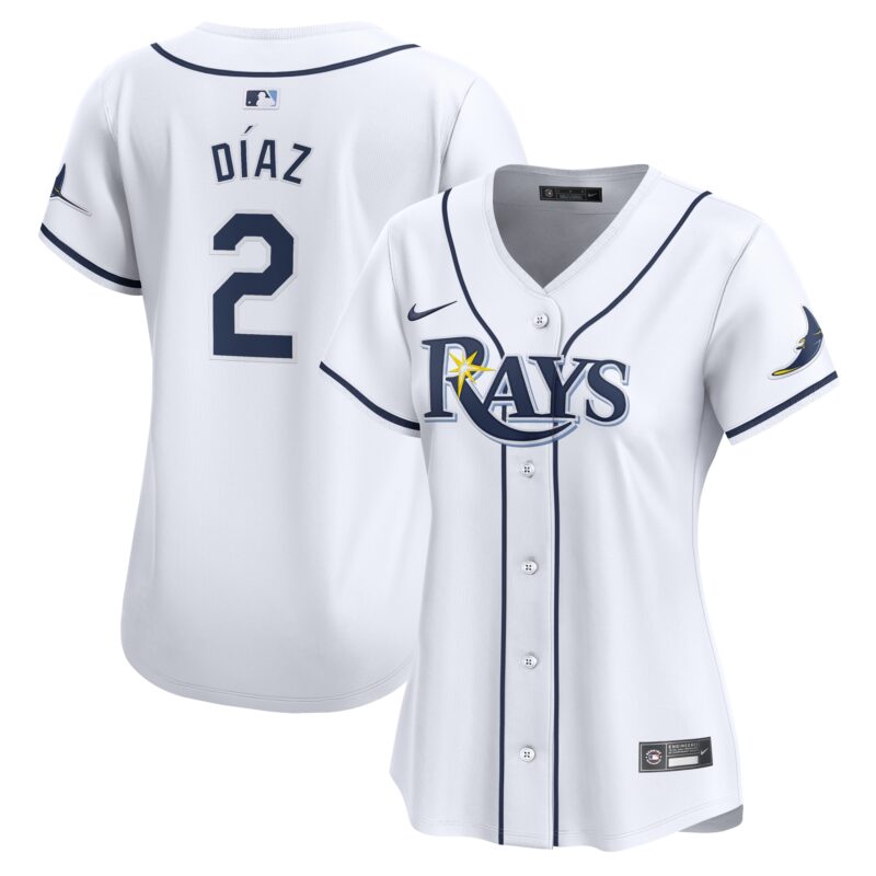 Yandy D?az Tampa Bay Rays Nike Women's Home Limited Player Jersey - White