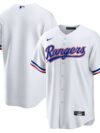 Texas Rangers Nike Home Replica Team Jersey - White