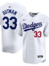 James Outman Los Angeles Dodgers Nike Home Limited Player Jersey - White