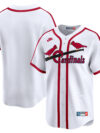 St. Louis Cardinals Nike Cooperstown Collection Limited Jersey - White