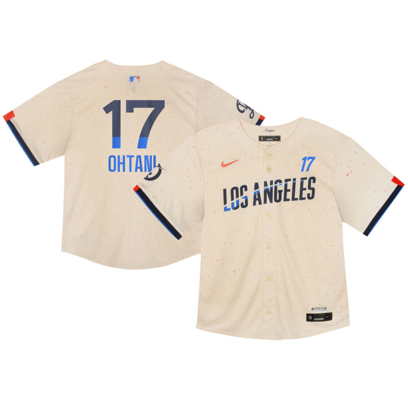 Shohei Ohtani Los Angeles Dodgers Nike Infant 2024 City Connect Limited Player Jersey - Cream
