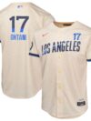 Shohei Ohtani Los Angeles Dodgers Nike Youth 2024 City Connect Limited Player Jersey - Cream