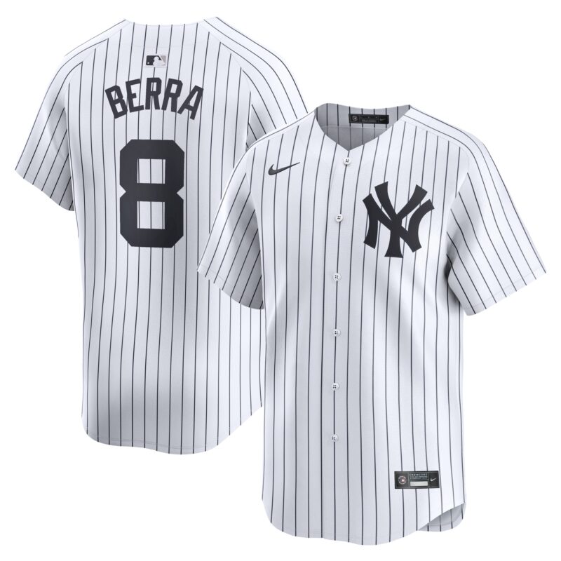 Yogi Berra New York Yankees Nike Home Limited Player Jersey - White