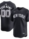 New York Yankees Nike Alternate Limited Custom Jersey?? Navy