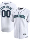 Seattle Mariners Nike Youth Home Limited Custom Jersey - White