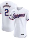 Marcus Semien Texas Rangers Nike 2024 Gold Collection Elite Player Jersey?? White