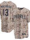 Manny Machado San Diego Padres Nike USMC Alternate Replica Player Jersey - Camo
